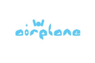 Airplane Font: A Playful Display Typeface for Creative Designers