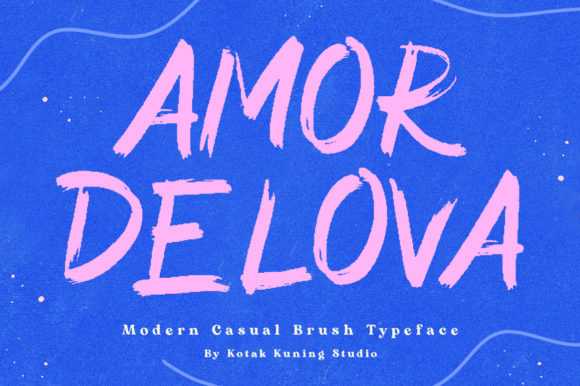 Amor Delova Font for Eye-Catching Campaigns