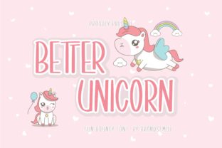 Better Unicorn Font for Creative Branding and Business Materials
