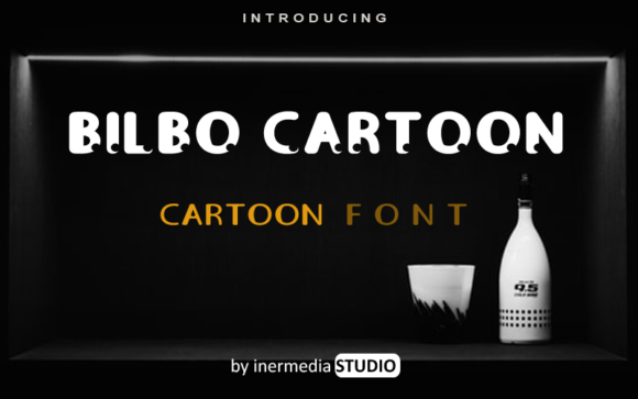 Bilbo Cartoon: A Playful Display Font for Editorial Design