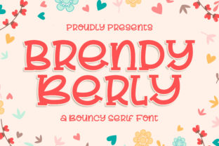 Brendy Berly: A Playful Display Font for Creative Branding