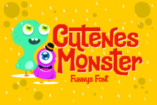 Cutenes Monster: A Display Font for Memorable Marketing