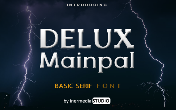 Delux Mainpal Font for Makers and Designers