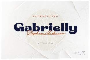 Enhance Brand Identity with the Gabrielly Display Font