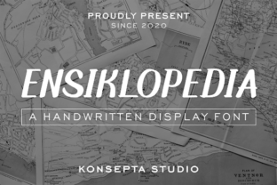 Ensiklopedia Font Review for Creative Makers and Designers