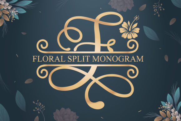 Floral Split: A Display Font for Timeless Elegance