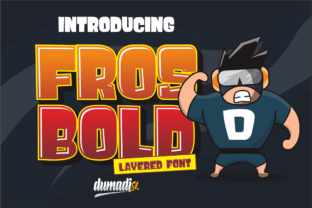 Fros Bold Font: A Playful Display Typeface for Memorable Branding