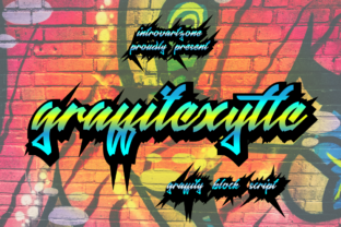 Graffitexytte Font: A Bold Display Typeface for Digital Branding