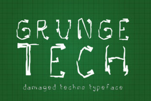 Grunge Tech Font Adds Sci-Fi Edge to Campaign Design