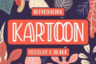 Kartoon Display Font Review for Creative Branding Projects