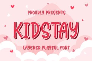 Kidstay: A Playful Display Font for Editorial Design