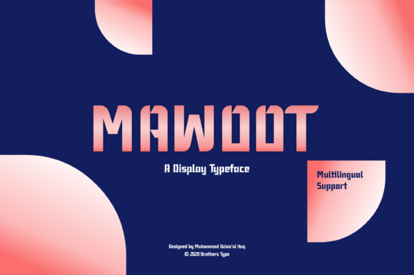 Mawoot Display Font Review: A Modern Playful Typeface for Editorial Projects