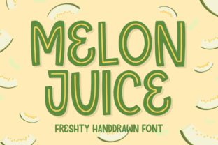 Melon Juice Font for Fresh and Stylish Campaign Designs