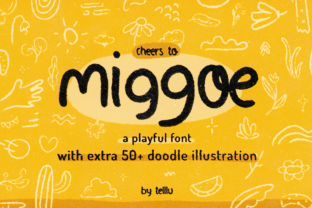 Miggoe Font for Playful Branding and Display Design