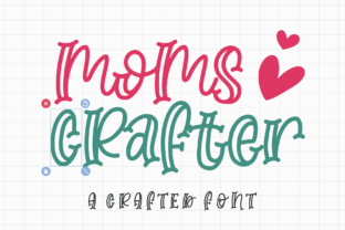 Moms Crafter Font for Editorial Design and Creative Projects