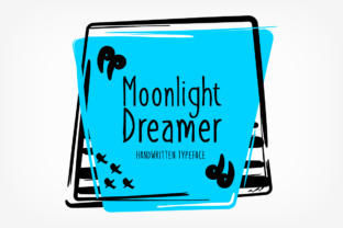 Moonlight Dreamer Font: A Quirky Display Typeface for Creative Makers