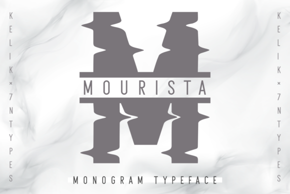 Mourista Display Font for Creative Branding Projects