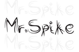 Mr Spike: A Display Font with Personality for Creative Projects