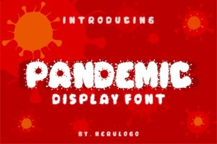 Pandemic Font: A Display Typeface for Creative Marketing