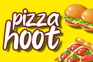 Pizza Hoot Font: A Display Typeface for Friendly Campaign Headlines
