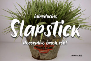 Slapstick Font for Authentic Branding and Display Projects