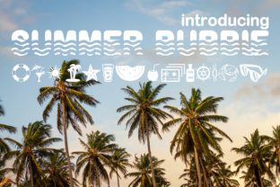 Summer Bubble: A Playful Font for Creative Projects